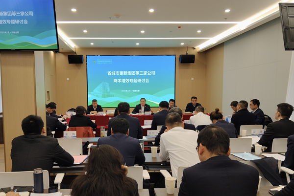 聚力攻堅(jiān)降成本 深化改革增效益——省城市更新集團(tuán)等三家公司召開降本增效專題研討會(huì)