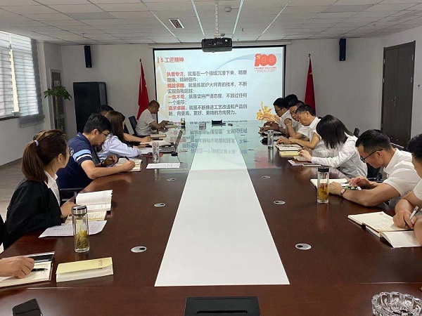 霍邱項(xiàng)目黨支部開(kāi)展“講黨課促發(fā)展”活動(dòng)