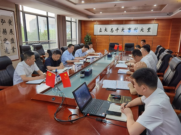 繆磊赴徽鹽地產(chǎn)集團(tuán)定遠(yuǎn)項(xiàng)目公司調(diào)研